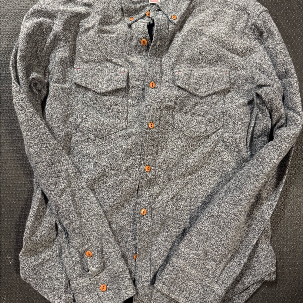 Almond Surf Button down made in the USA